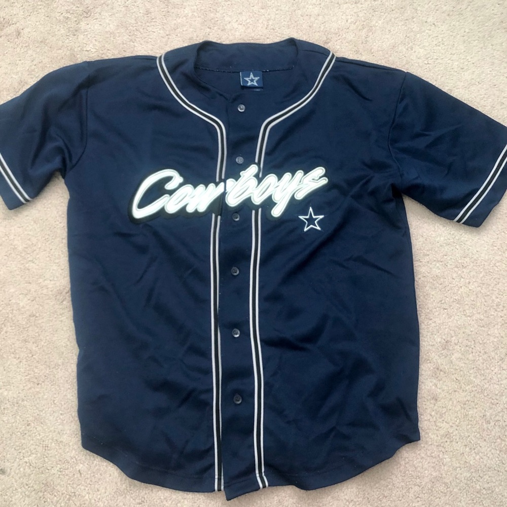 Dallas Cowboys Baseball Jersey